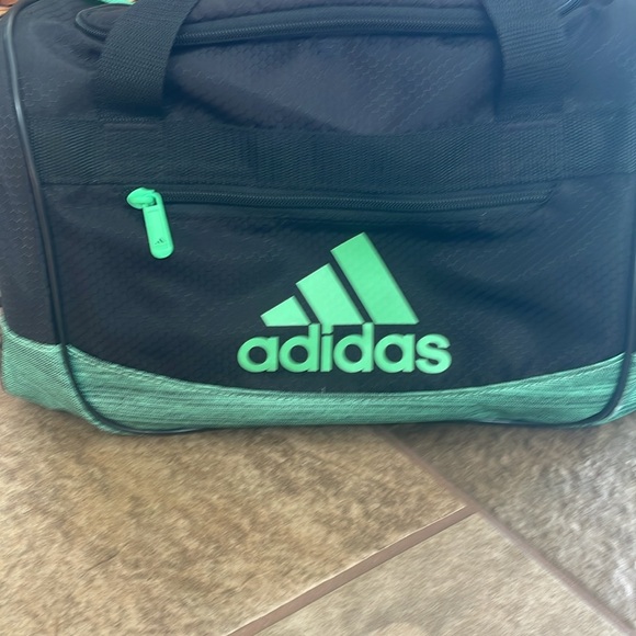 + ADIDAS + Unisex Small Defender 4 Duffle Bag - Picture 2 of 14